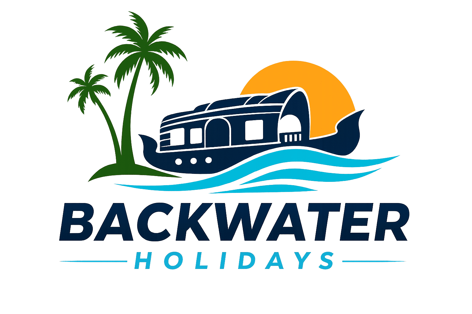 Houseboat booking Kerala logo
