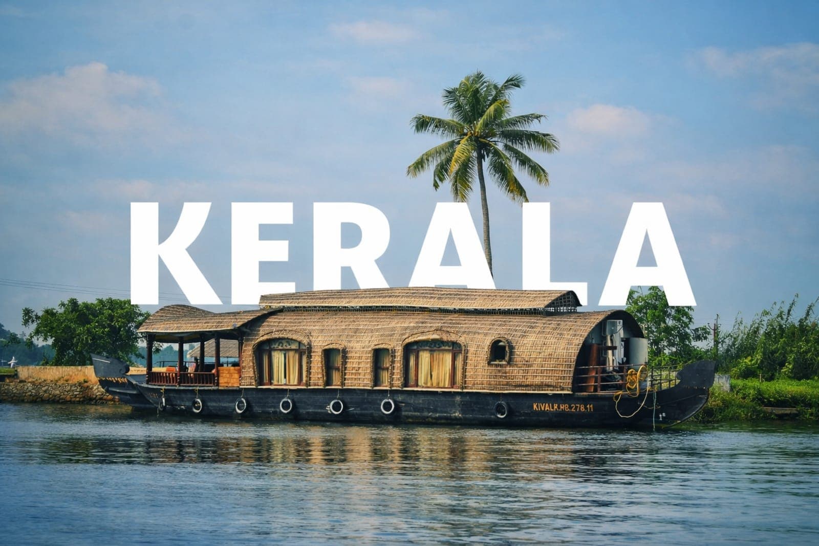 Kerala backwaters in Alleppey