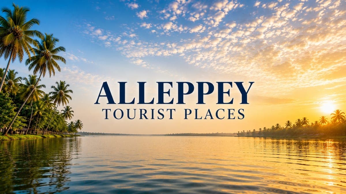 20 Best Alleppey Tourist Places to Visit in 2026 – Complete Alappuzha Travel Guide
